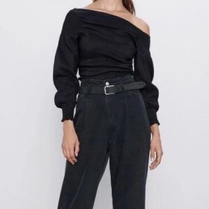 Zara Off the Shoulder Women’s Top NWT